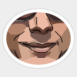 Smiling Dude Sticker